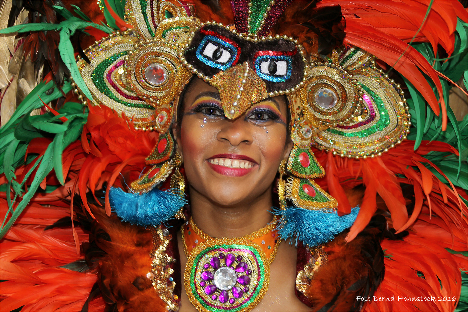 Straßenparade des Sommerkarnevals Rotterdam 2016