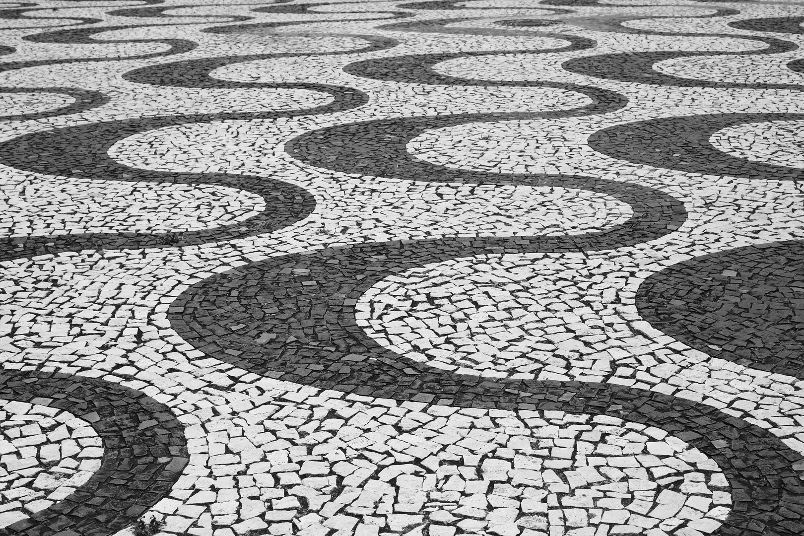 Strassenpflaster auf Madeira