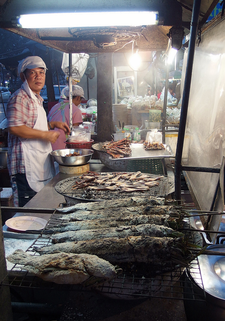 Straßenrestaurant in Bangkok