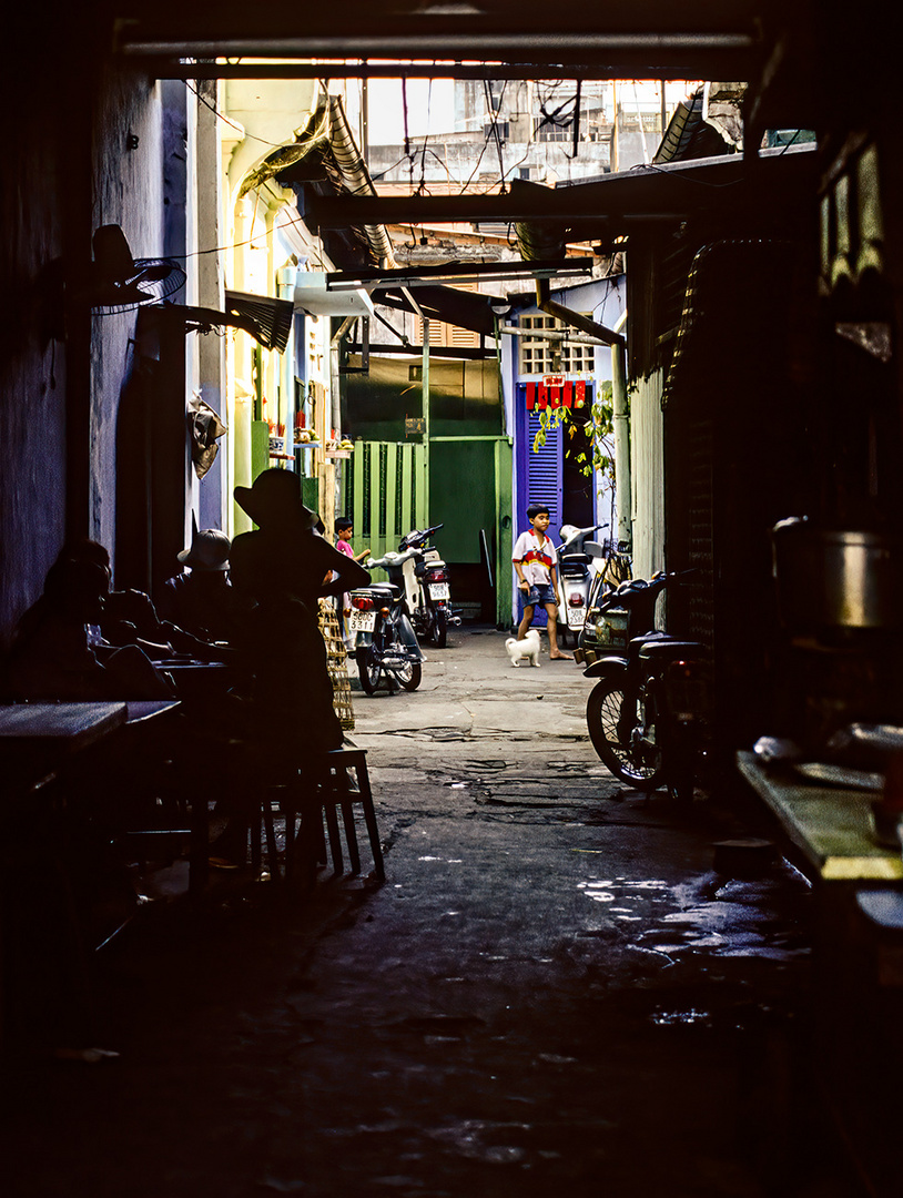 Straßenrestaurant in Ho Chi Minh City