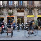 Straßenscene Barcelona