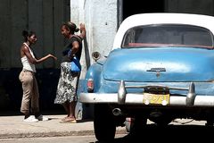 Strassenscene in Havanna