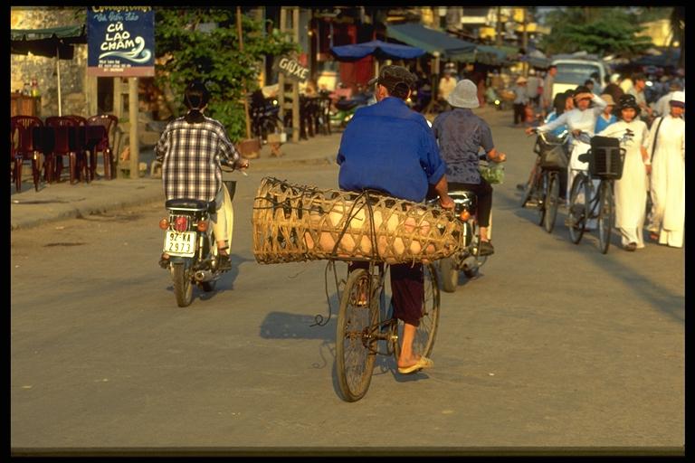 Straßenscene in Hoi An