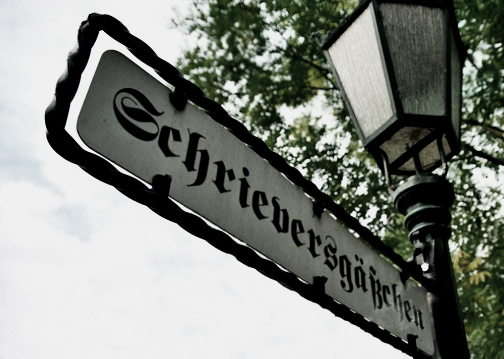 Straßenschild