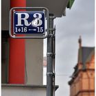 Straßenschild in Mannheim