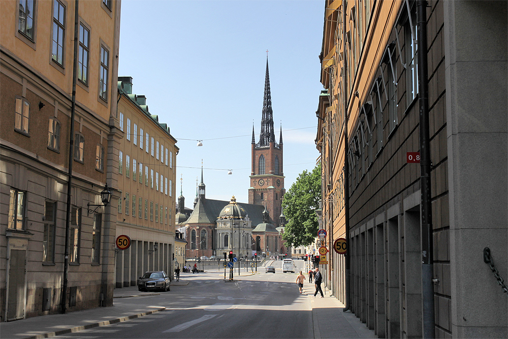 Straßenschlucht