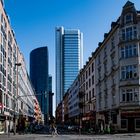 Straßenschlucht Frankfurt