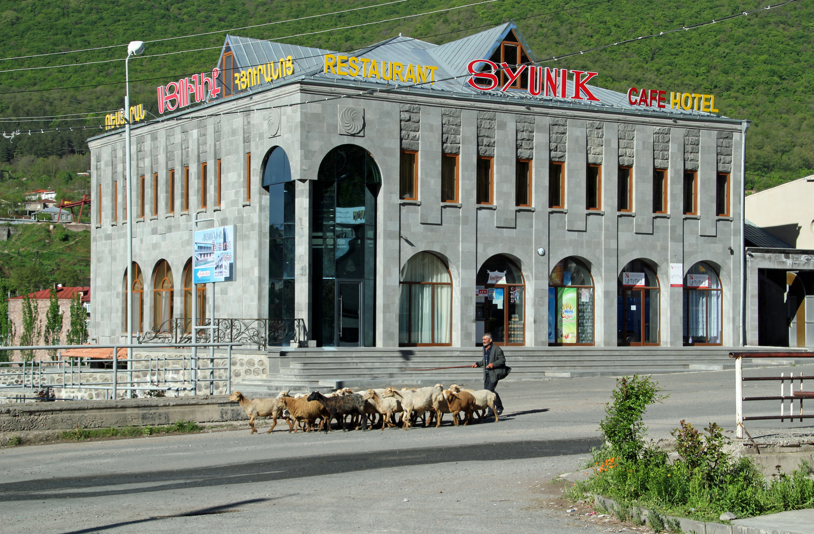  Straßenszene Armenien