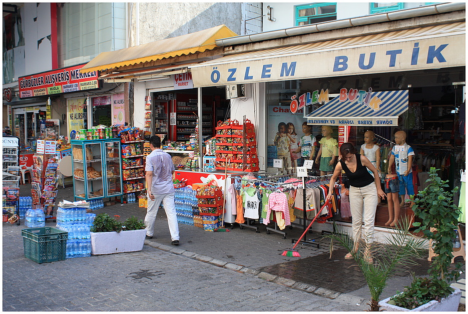 Straßenszene aus Marmaris - Türkei
