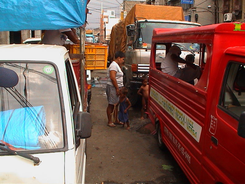 Strassenszene, Carbon Market, Cebu City, Philippines