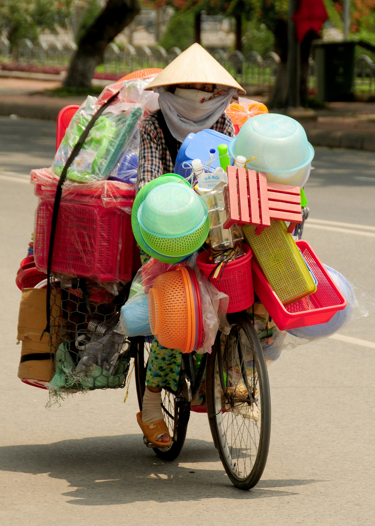 Strassenszene, Chan May/Vietnam