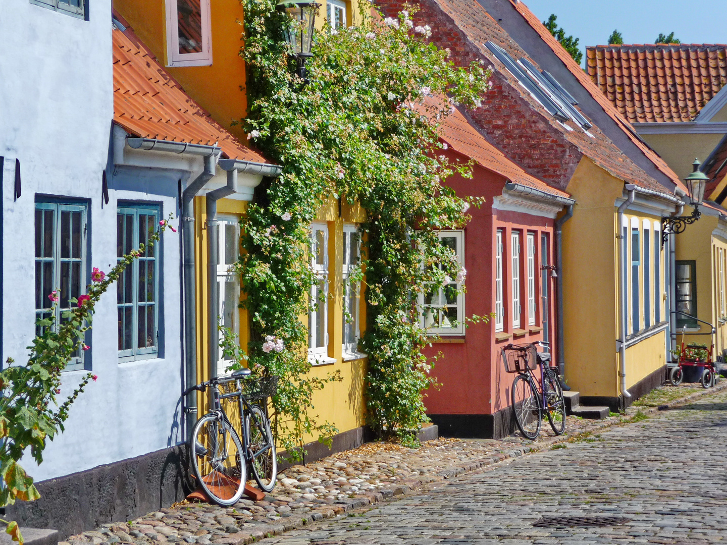 Straßenszene in Aeroskoeping