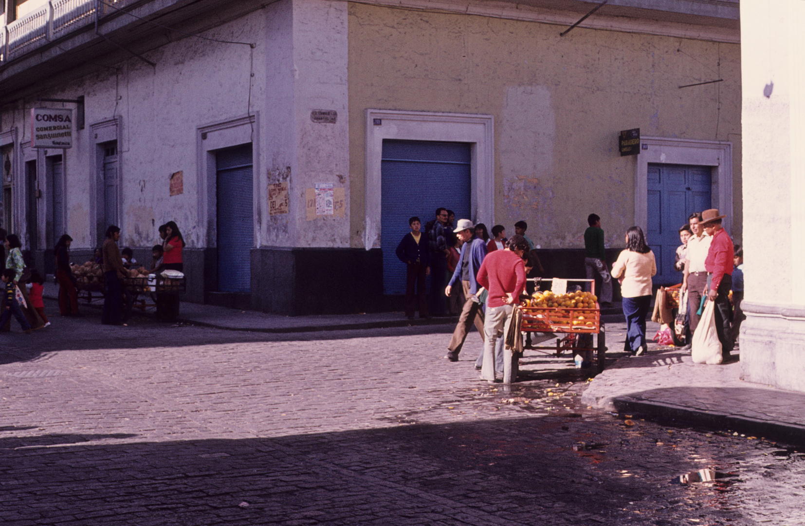 Straßenszene in Arequipa