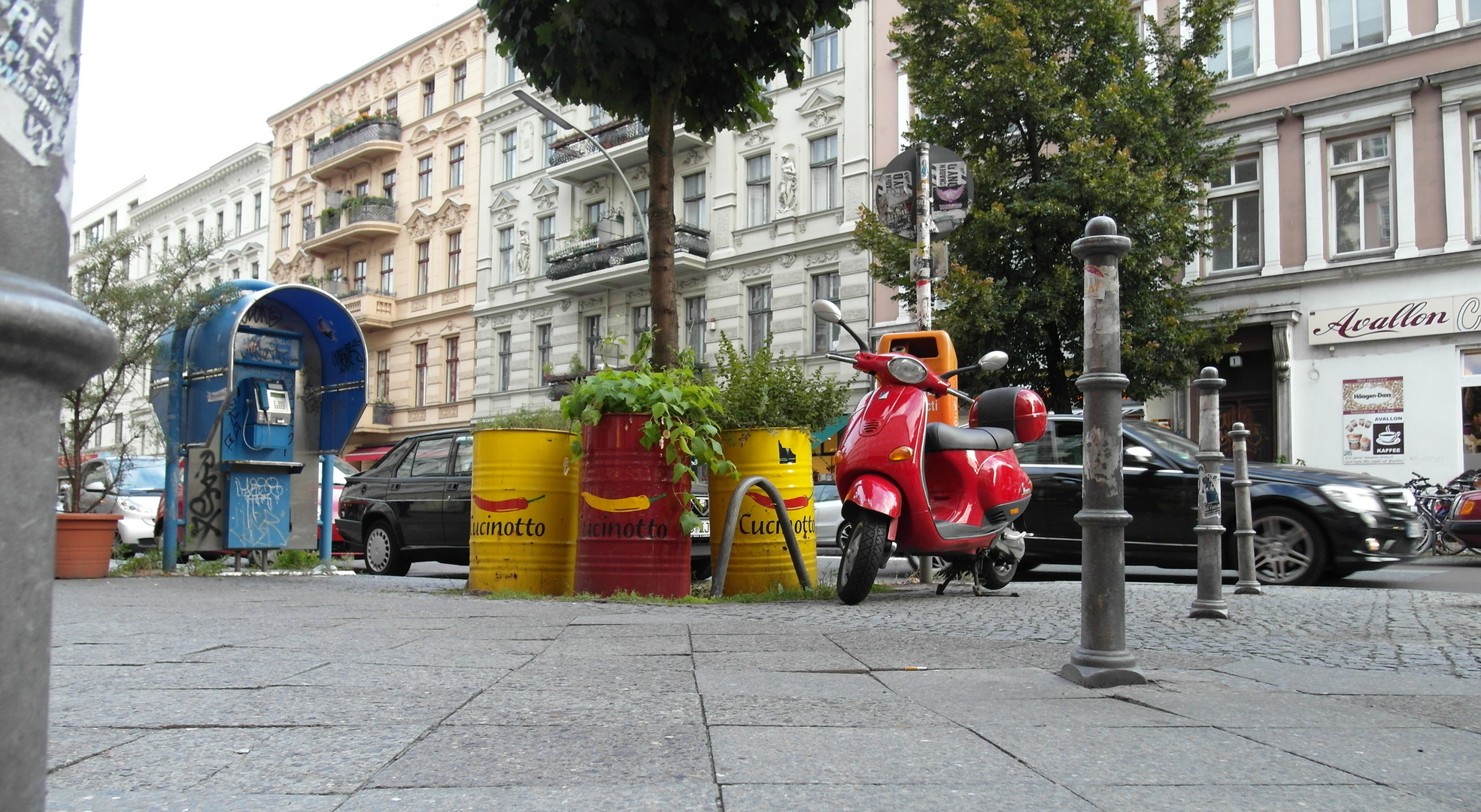 Straßenszene in Berlin