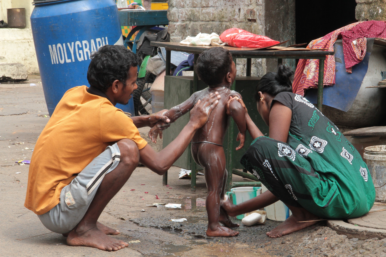 Strassenszene in Chennai