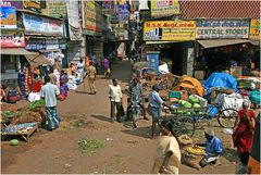 Straßenszene in Chennai (Madras)