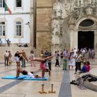 Strassenszene in Coimbra/ Portugal