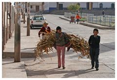 Straßenszene in Coya/ Peru II