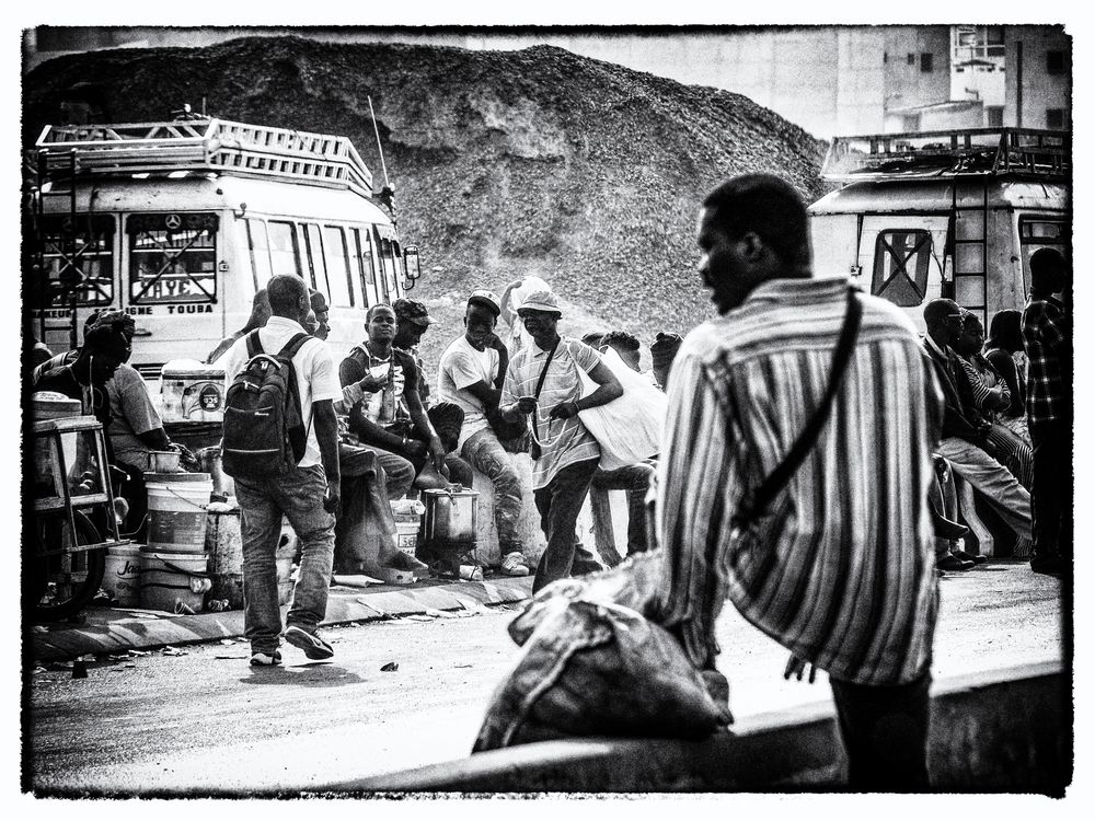 Strassenszene in Dakar