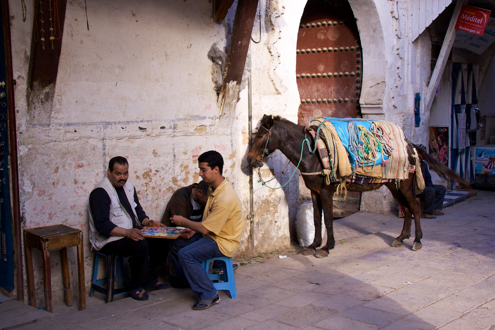 Straßenszene in Fes