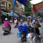 Straßenszene in Hanoi