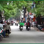 Strassenszene in Hanoi