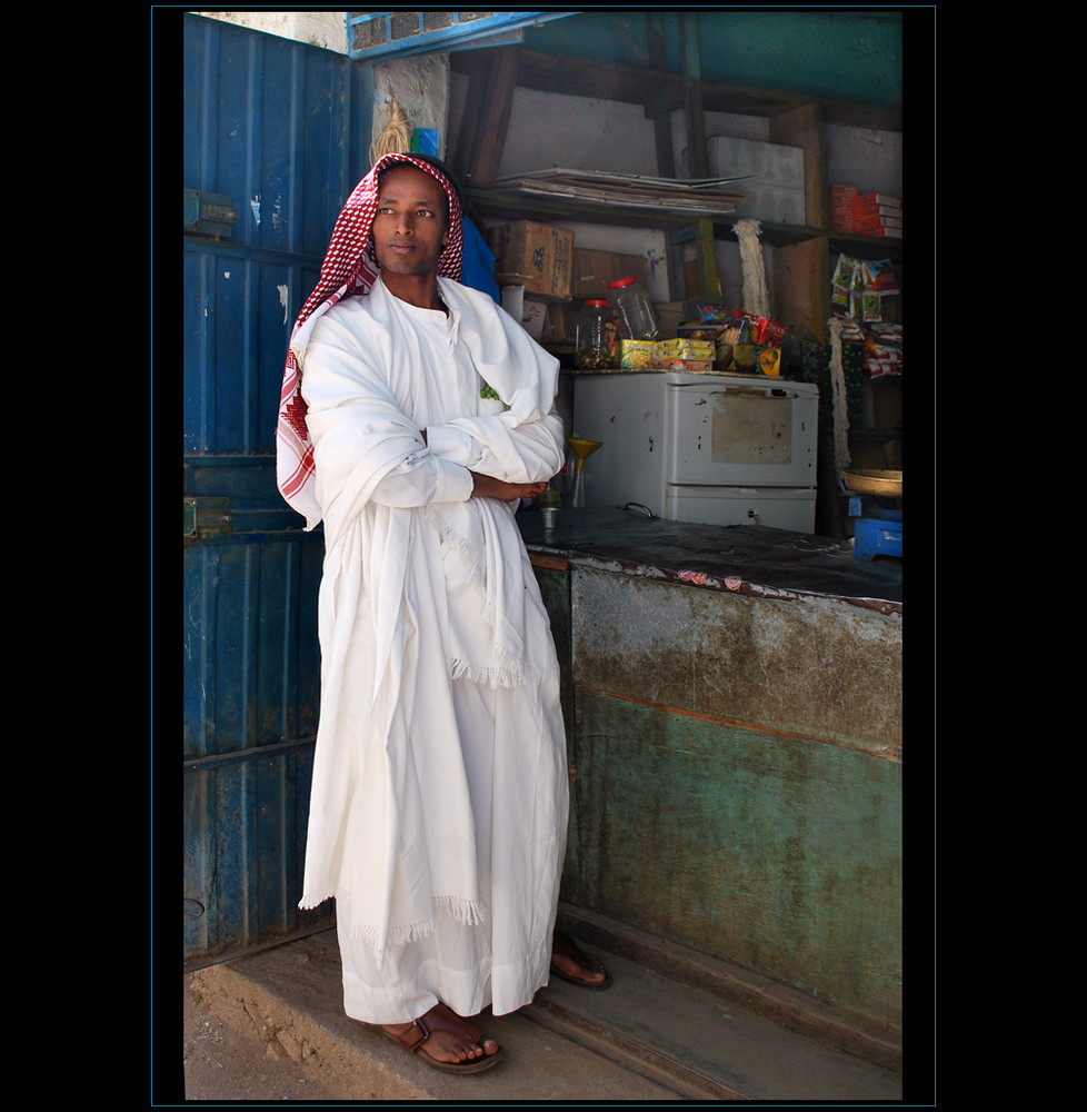 Straßenszene in Harar