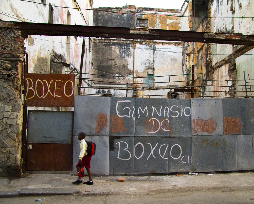 Strassenszene in Havana