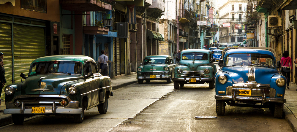 Strassenszene in Havana