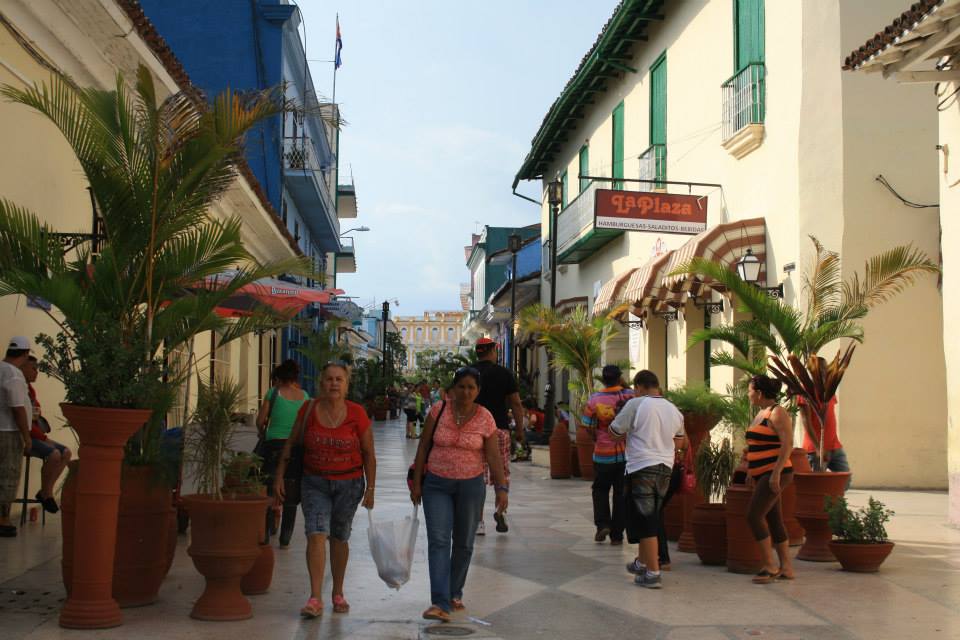 Straßenszene in Havanna