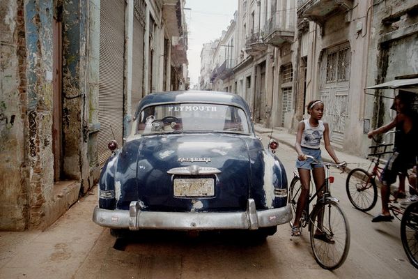 Straßenszene in Havanna