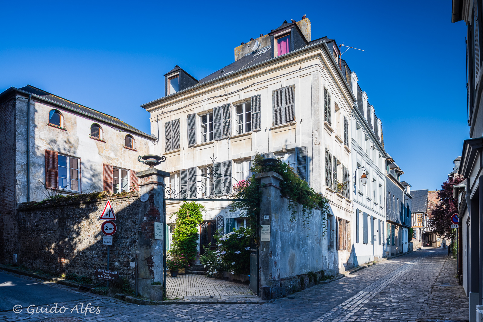 Straßenszene in Honfleur