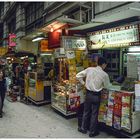 Straßenszene in Hong Kong