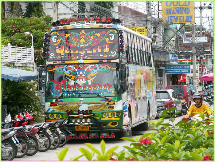 Straßenszene in Hua Hin