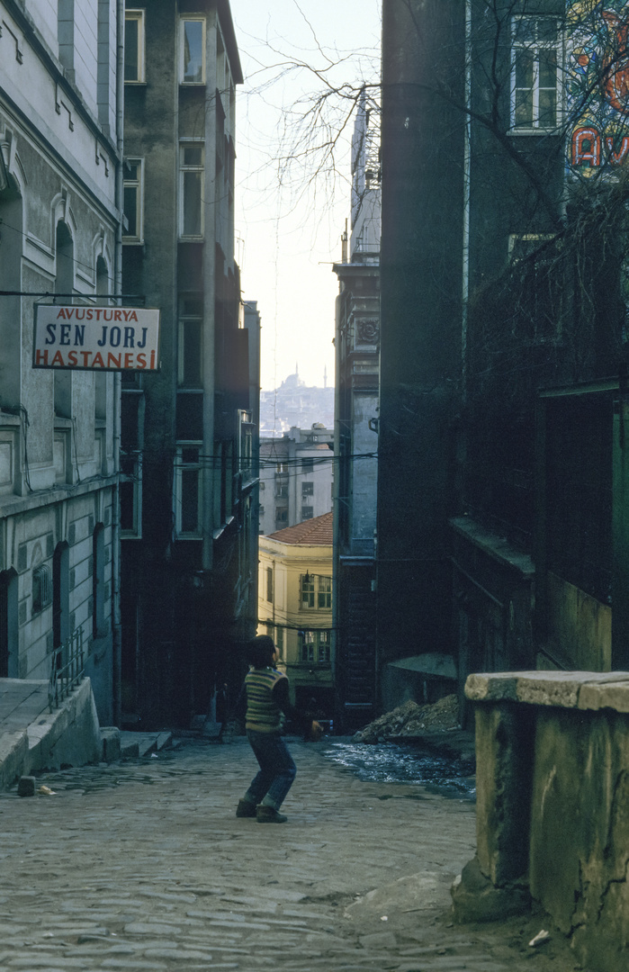 Straßenszene in Istanbul (III)