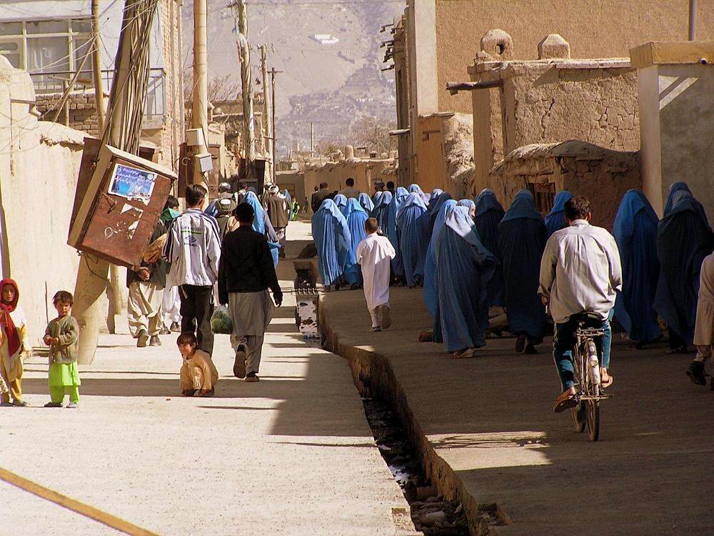 Straßenszene in Kabul