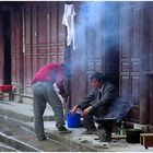 Strassenszene in Lijiang