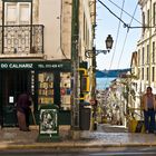Straßenszene in Lissabon