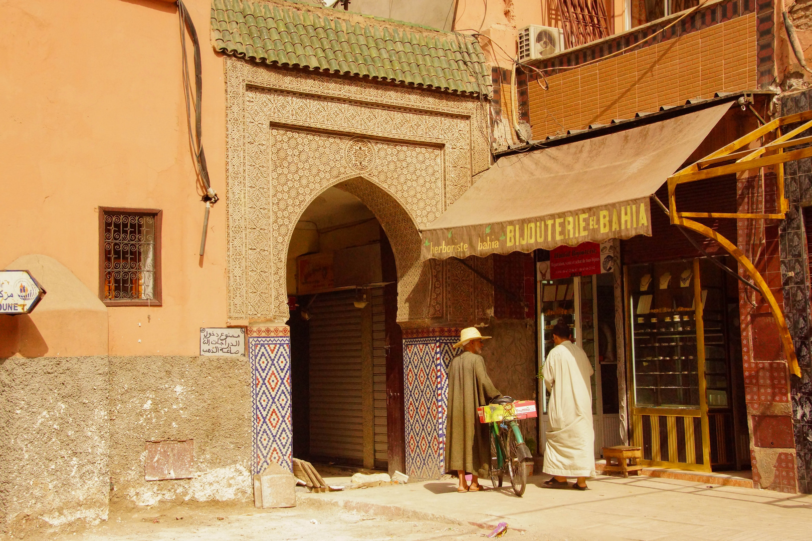 Straßenszene in Marrakech