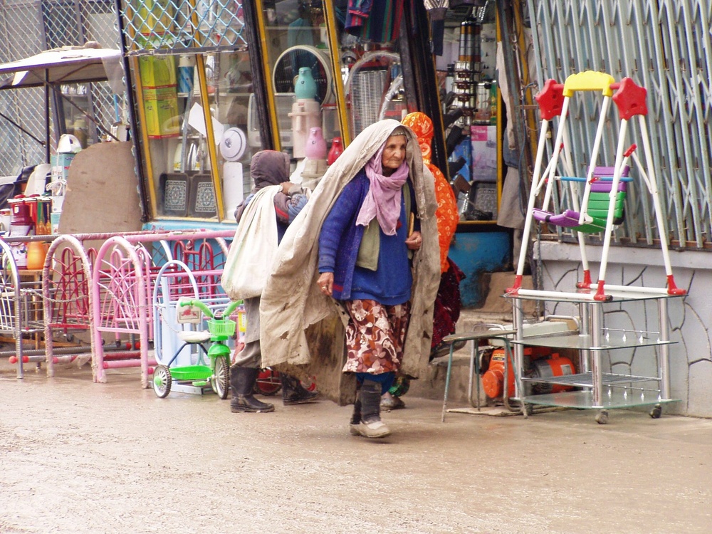 Straßenszene in Mazar-i-Sharif