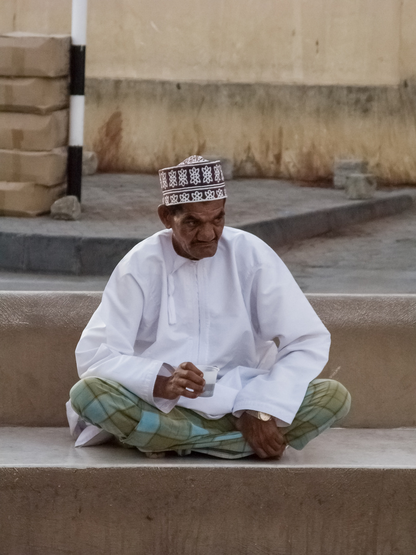 Strassenszene in Muscat