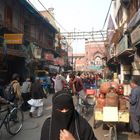 Strassenszene in Old Delhi