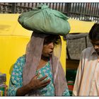 Strassenszene in Old Delhi