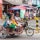 Straßenszene in Olongapo/Philippinen