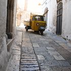 Straßenszene in Ostuni, Apulien 1