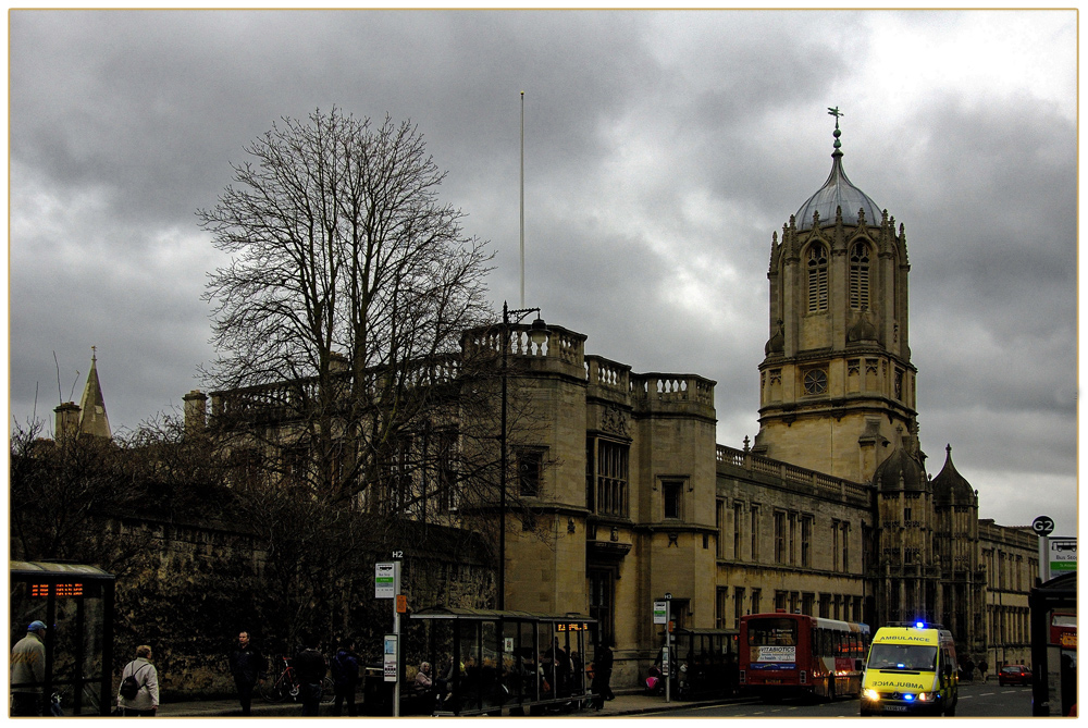 Straßenszene in Oxford