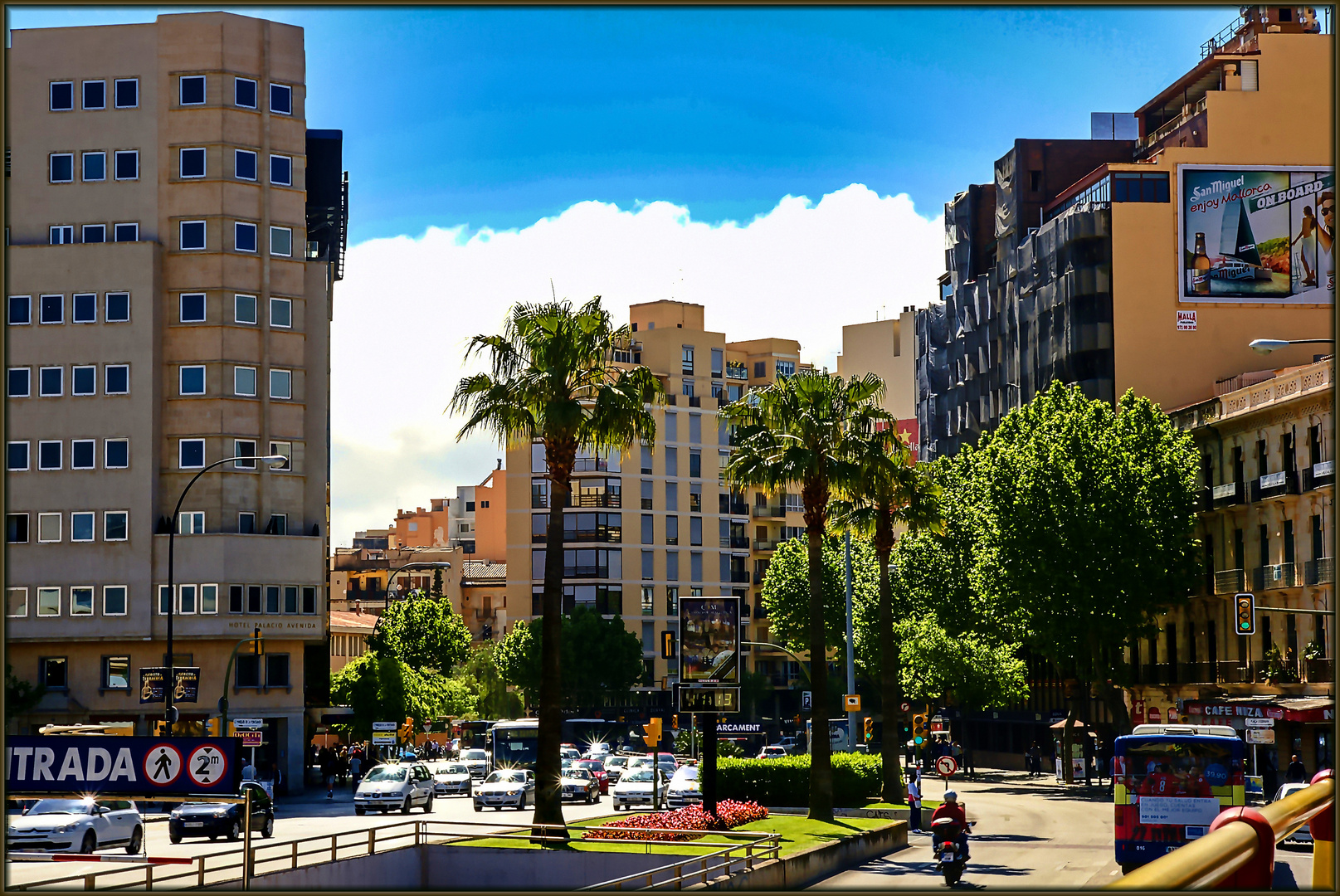 Strassenszene in Palma de Mallorca