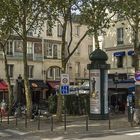 Straßenszene in Paris