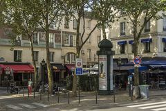 Straßenszene in Paris