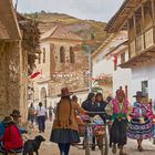 Strassenszene in Peru